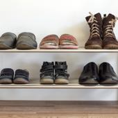 Soluções para guardar sapatos